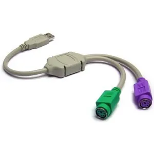 Adapt.  USB 2.0 a dual  PS/2 SBT-CPS2