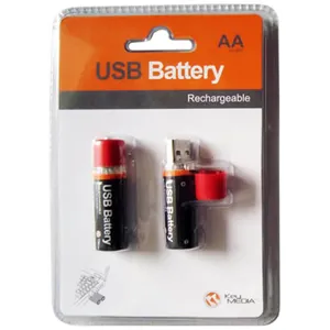 Bateria/Pila AA recargable por USB AN882
