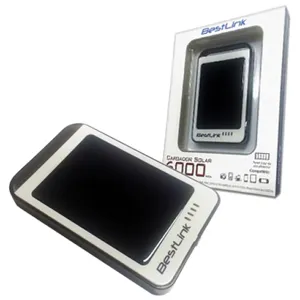 Bateria solar de respaldo 6000 mAh, panel alta eficiencia, carga solar y USB  / PN:BL-CH6000