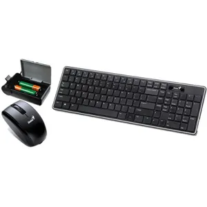 ­kit teclado mouse inalambrico recargable LUXEMATE R820 negro P/N  31340033102