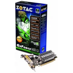 VGA GeForce 8400GS 512MB DDR2 PCI DVI ZT-84GEH2M-HSL