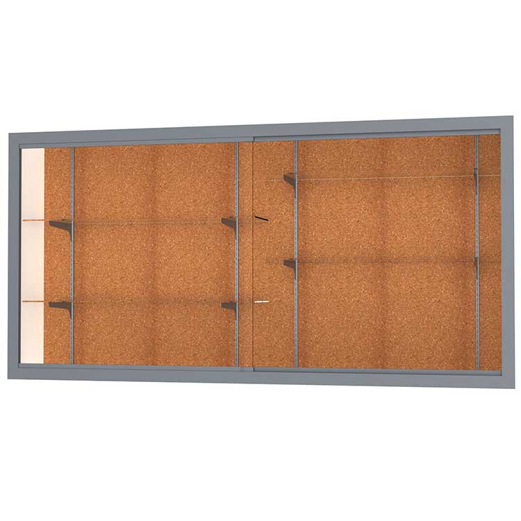 Recessed Display Cases Inset Wall Display, Trophy Case Waddell