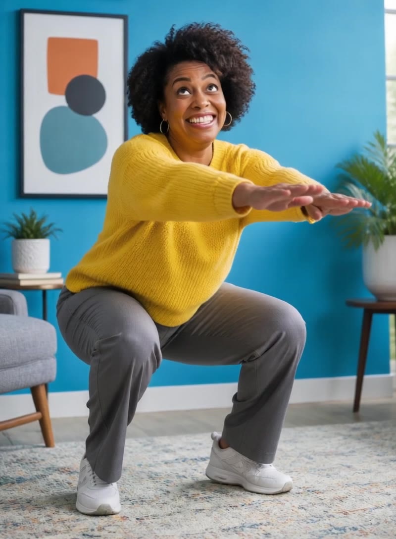 The 45-Second Squat Hold
