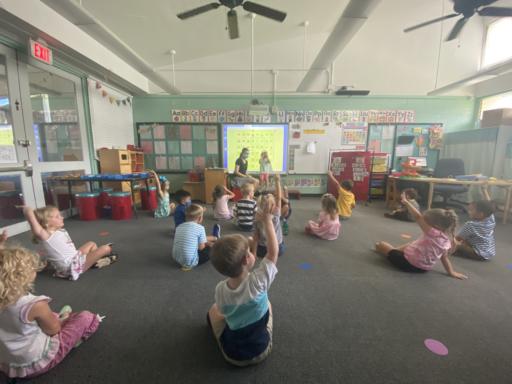 Mrs. Jacobs and Mrs. Hall's Class