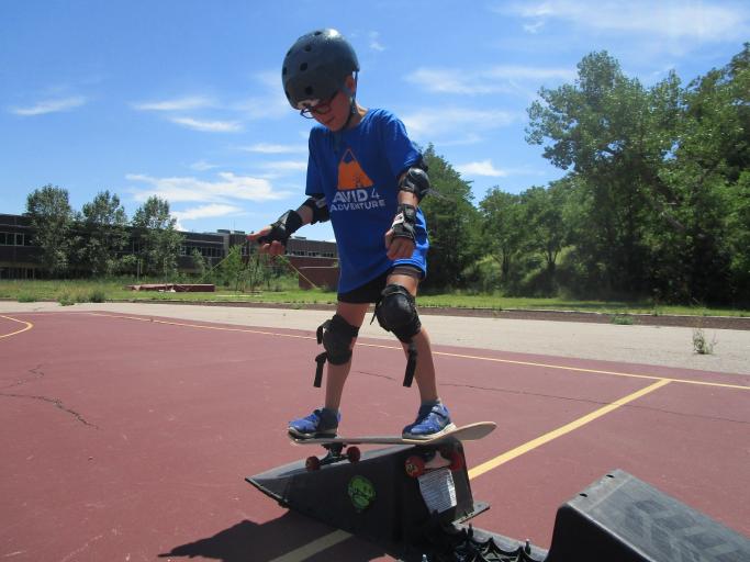 Intro to Skateboarding Skills Camp AM