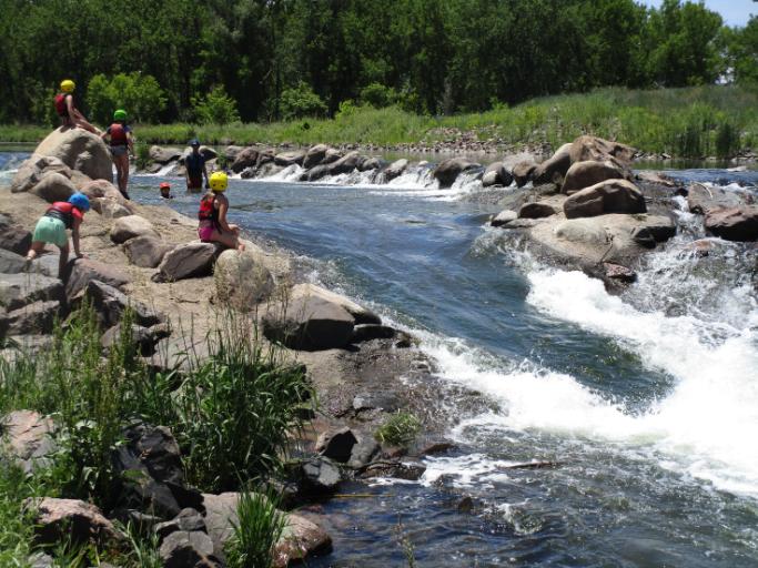 Stand Up Paddleboarding Adventure Team 