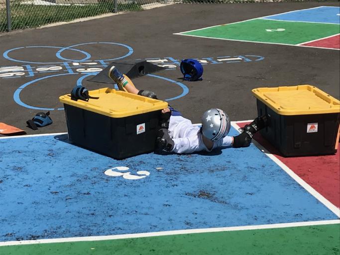 Intro to Skateboarding Skills Camp PM