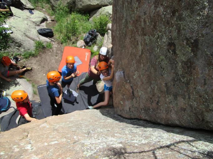 Rock Climbing Skills Camp 