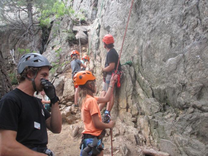 Rock Climbing Adventure Team 