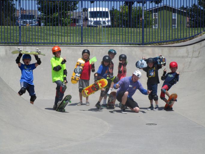 Skateboarding Camp