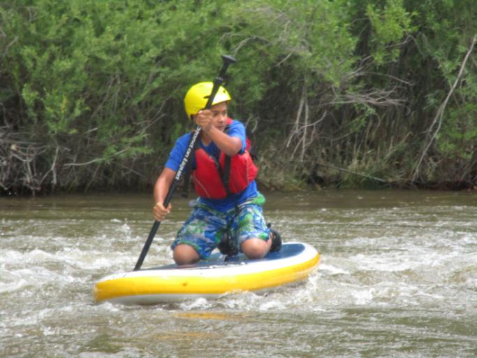Stand Up Paddleboarding Adventure Team 