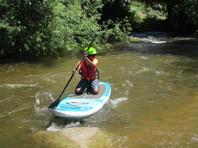 Stand Up Paddleboarding Adventure Team 