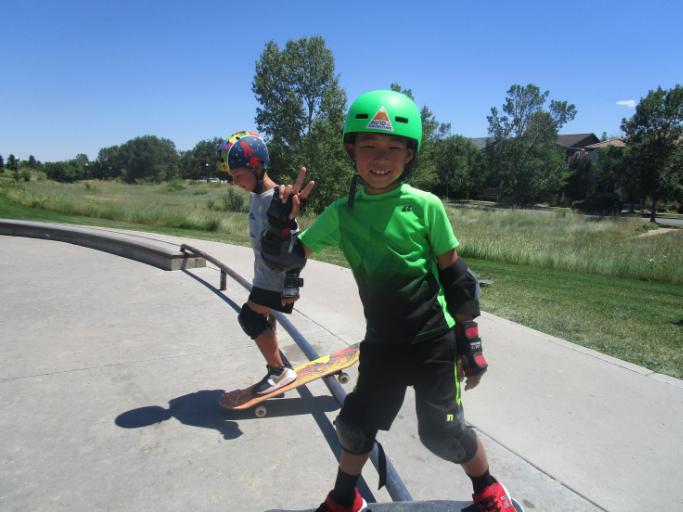 Intro to Skateboarding Skills Camp PM