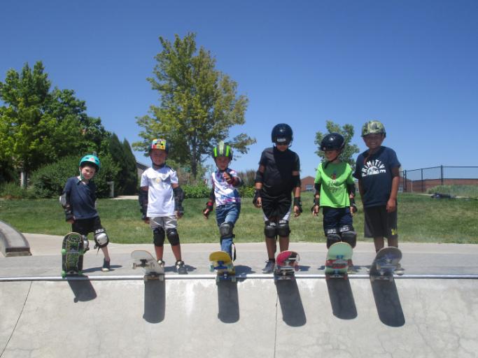 Intro to Skateboarding Skills Camp PM