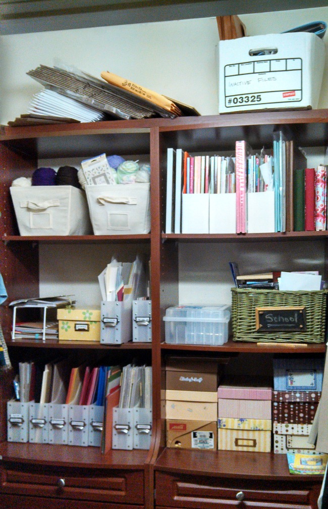 And seriously--I didn't move the mess anywhere else this time. It. Is. Gone. This is all that's left!
