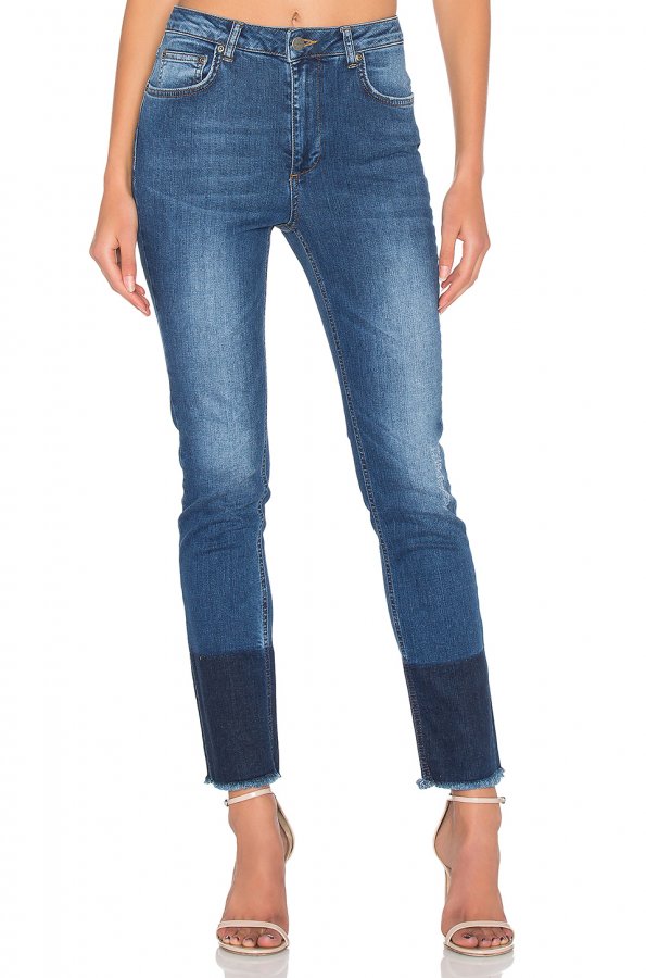 Jeans With Hem Detail