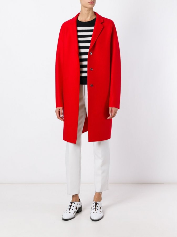 \'cocoon\' Coat