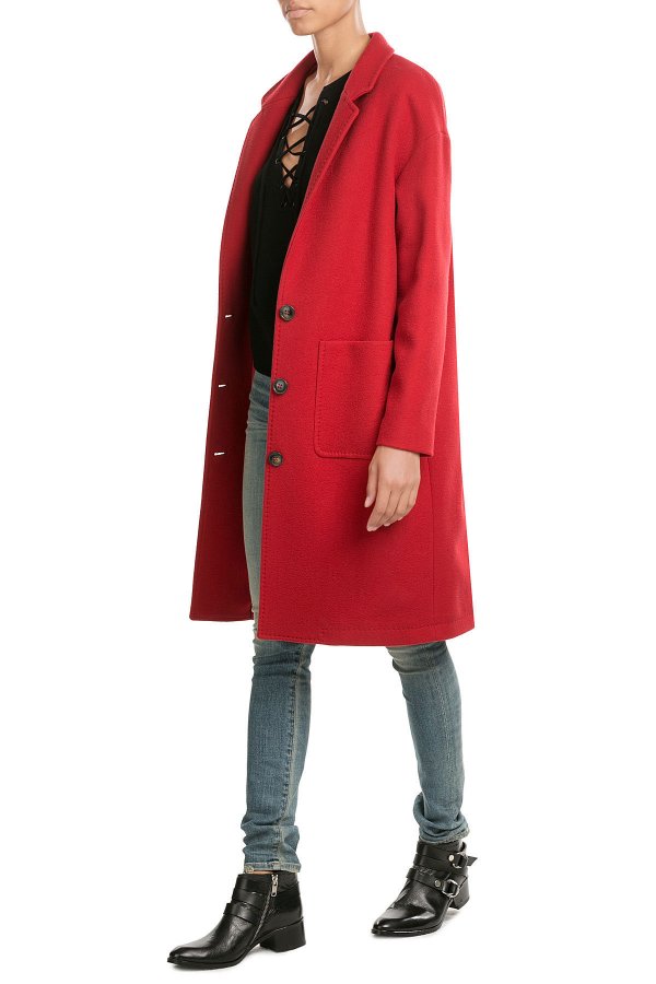 Coat with Wool and Cashmere