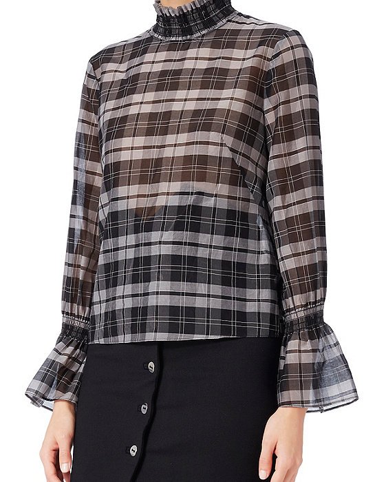 Lulu Plaid Top