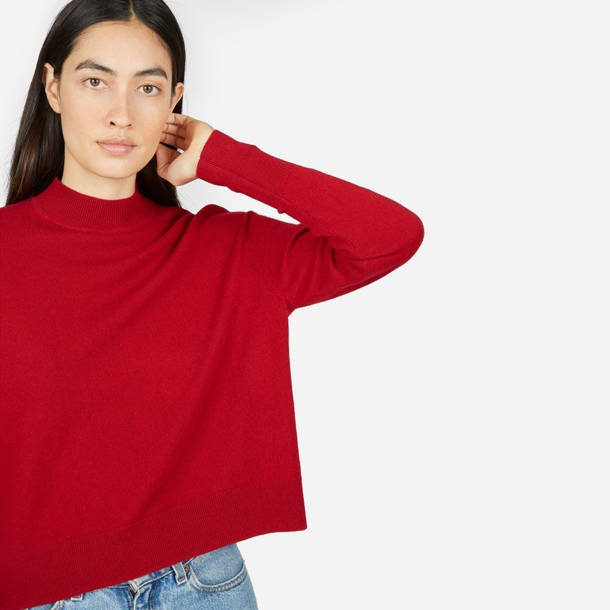 The Cashmere Crop Mockneck