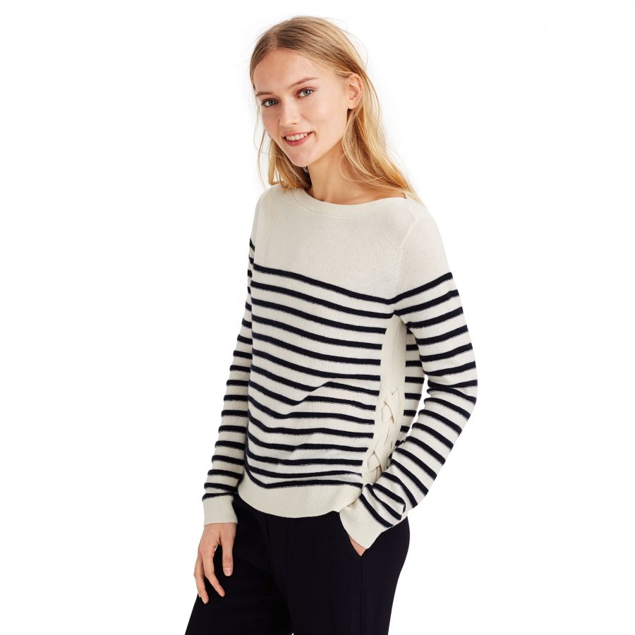 Treszka Lace Up Cashmere