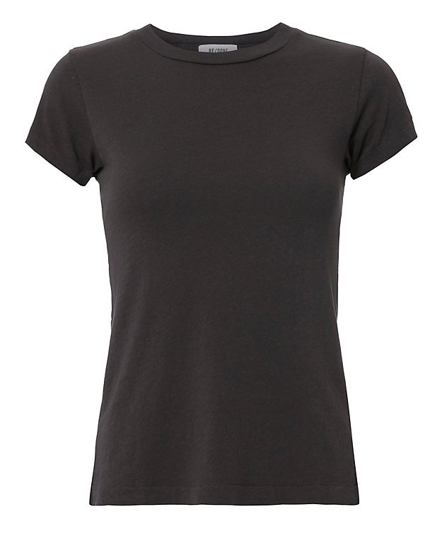 1960s Slim Washed Black Tee