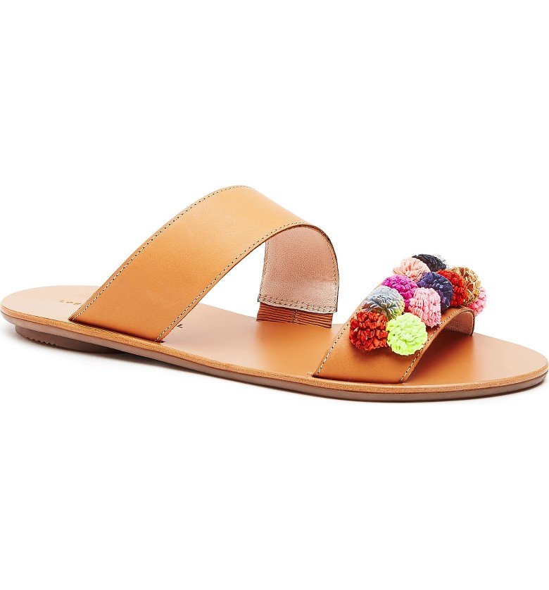 Clem Embellished Slide Sandal