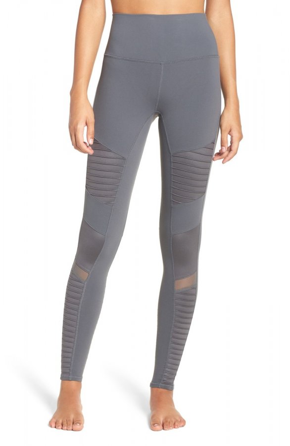 High Waist Moto Leggings