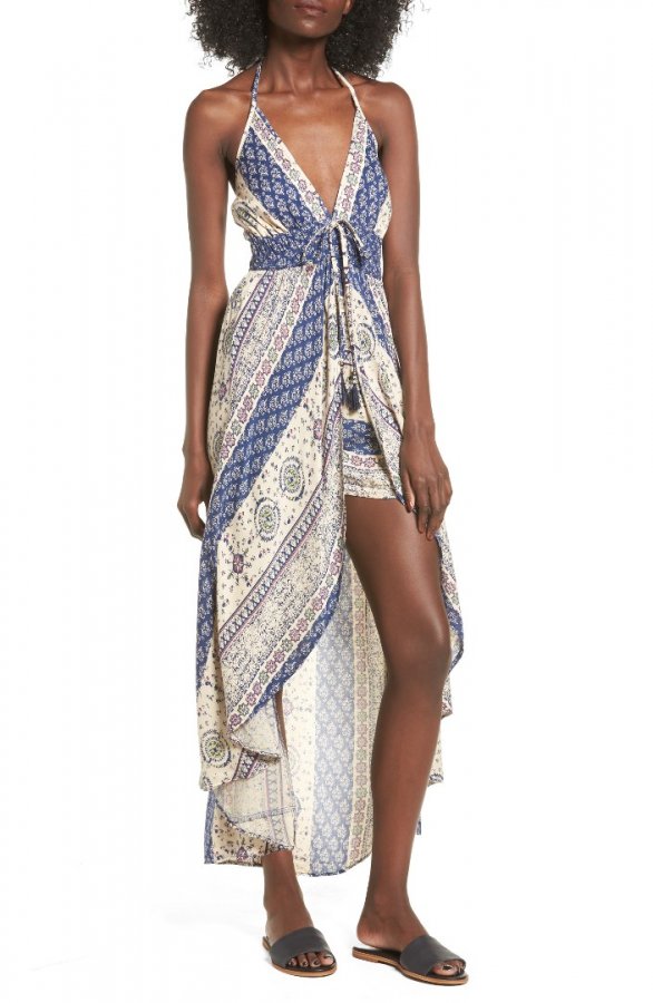 Walk Through Halter Romper