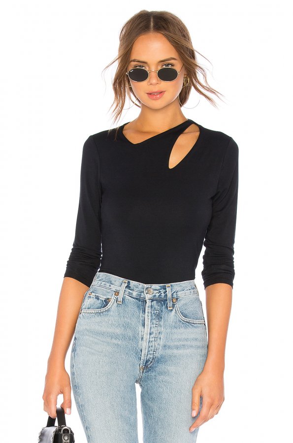 tegan wrap mini dress