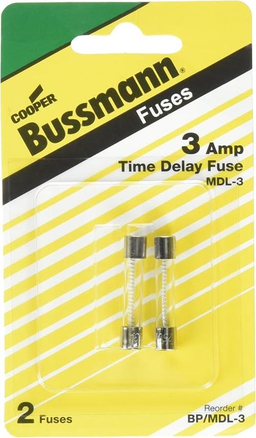 BP/MDL-3 3A 250V TIME DELAY FUSE 2 PACK