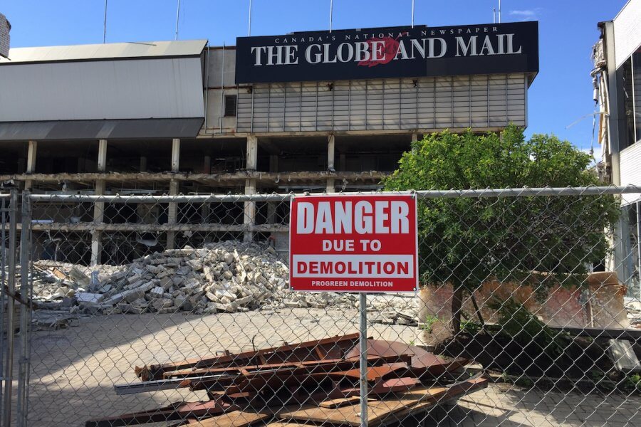 The Globe and Mail's Self-Sabotage