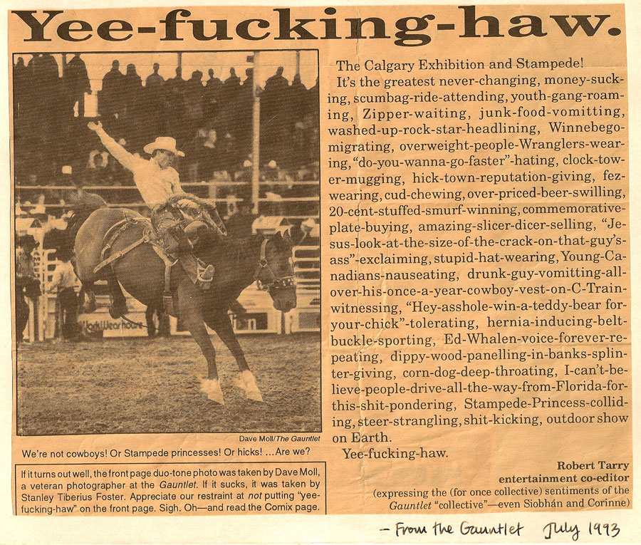 Recovered newspaper clipping