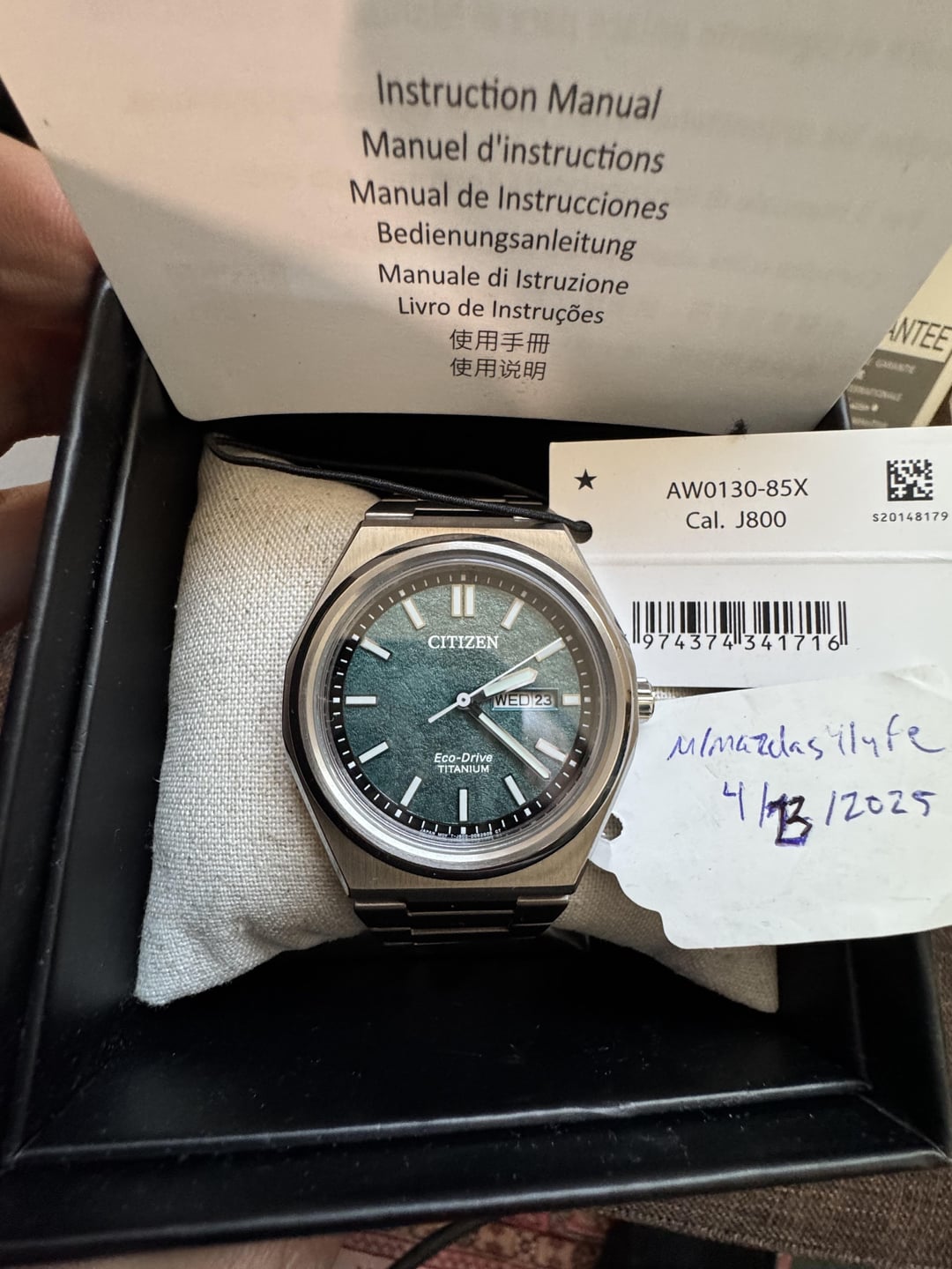 WTS/WTT] Citizen Eco-Drive Zenshin Super Titanium AW0130-85X