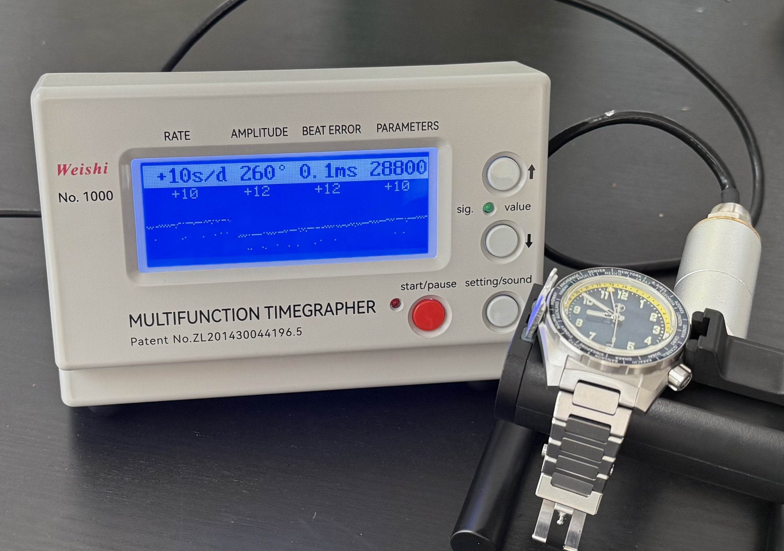 Zelos Thresher World Timer 41mm MOP – WatchPatrol