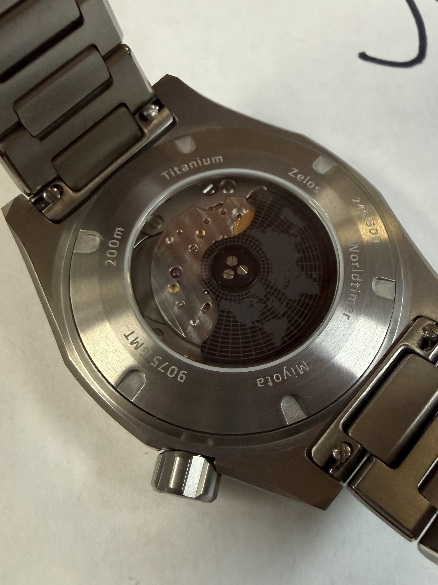 Zelos Thresher World Timer 41mm MOP – WatchPatrol