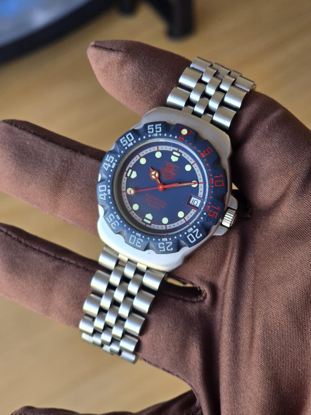 【Mon】 タグホイヤー TAG HEUER フォーミュラ WA1210 TAG Heuer タグホイヤー フォーミュラー1 ネイビー WA1210 TAG Heuer