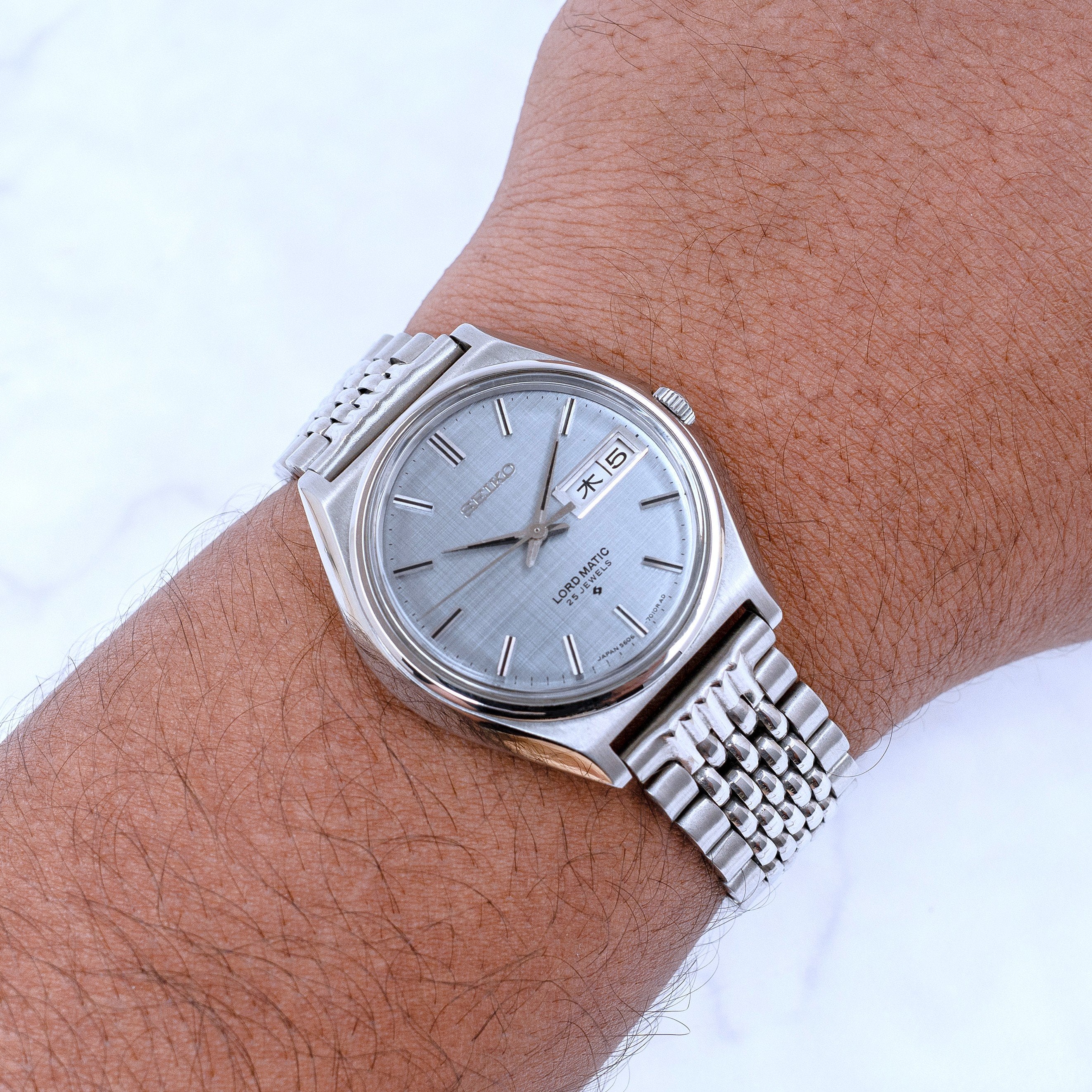 FS: Seiko Lord Matic Ice Blue Dial $320 Shipped (SERVICED