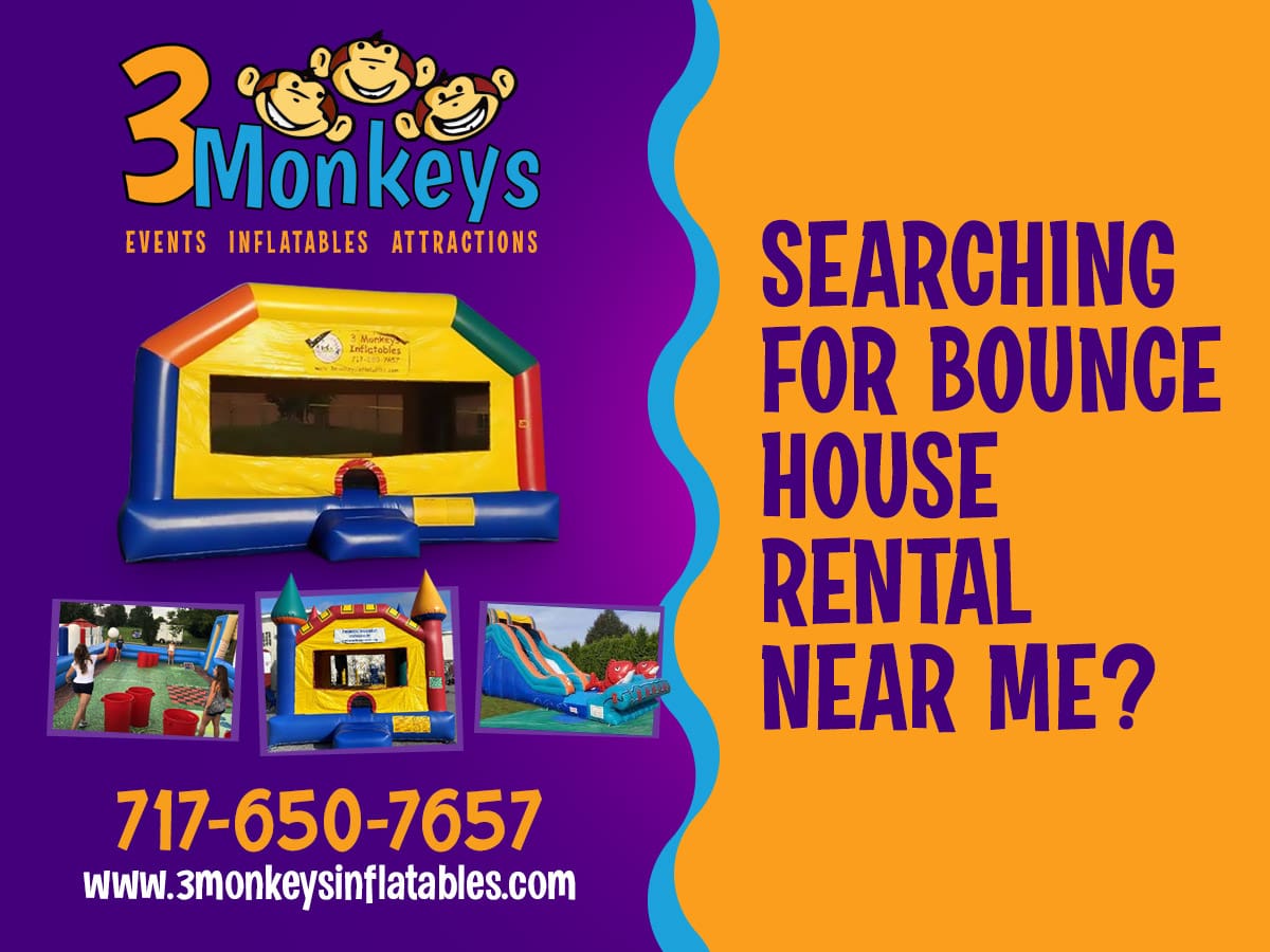 rental water slide near me