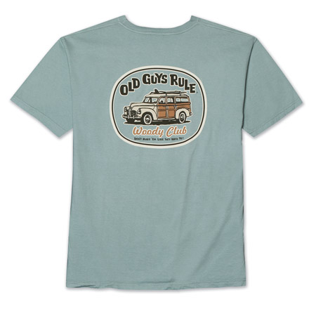 Woody's Club T-Shirt by Old Guys Rule