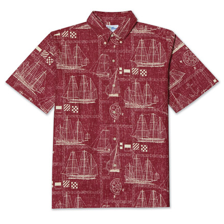 Ocean Voyage Print Shirt by Reyn Spooner