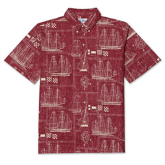 Ocean Voyage Print Shirt by Reyn Spooner