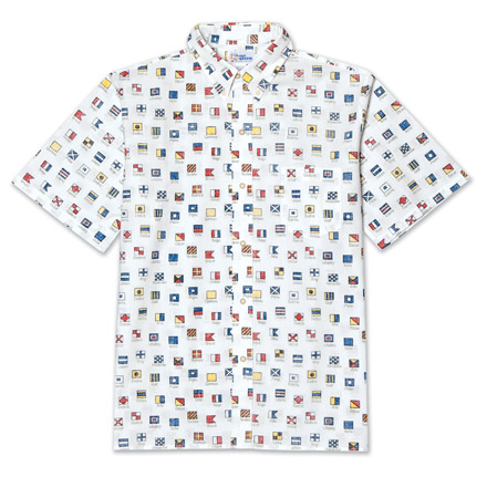 Charlie Foxtrot Print Shirt by Reyn Spooner