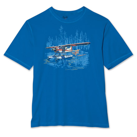 Thee Plane Embroidered T-Shirt