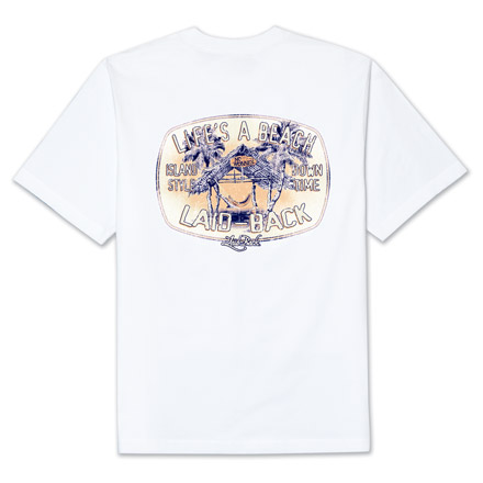Life's A Beach T-Shirt by Laid-Back
