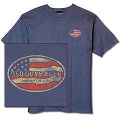 Born In The USA T-Shirt by Old Guys Rule