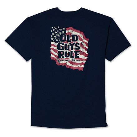 A Life Well Served T-Shirt by Old Guys Rule