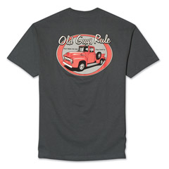 Red Truck T-Shirt by Old Guys Rule