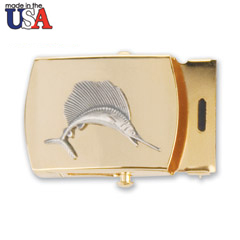 Sailfish Belt Buckle