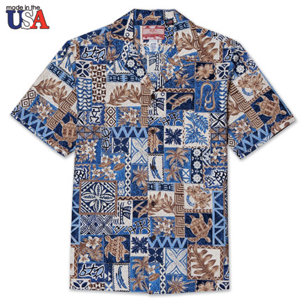 Paradise Block Print Shirt